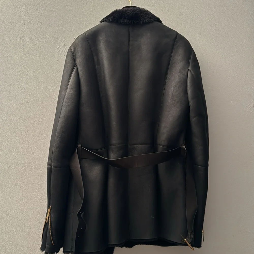 SALE‼️Gucci Leather Coat - Picture 7 of 17
